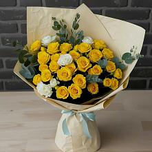 Букет цветов из:  Розы в Старой Купавне