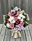 Букет цветов из: Альстромерии, Гвоздики, Розы и Хризантемы в Старой Купавне