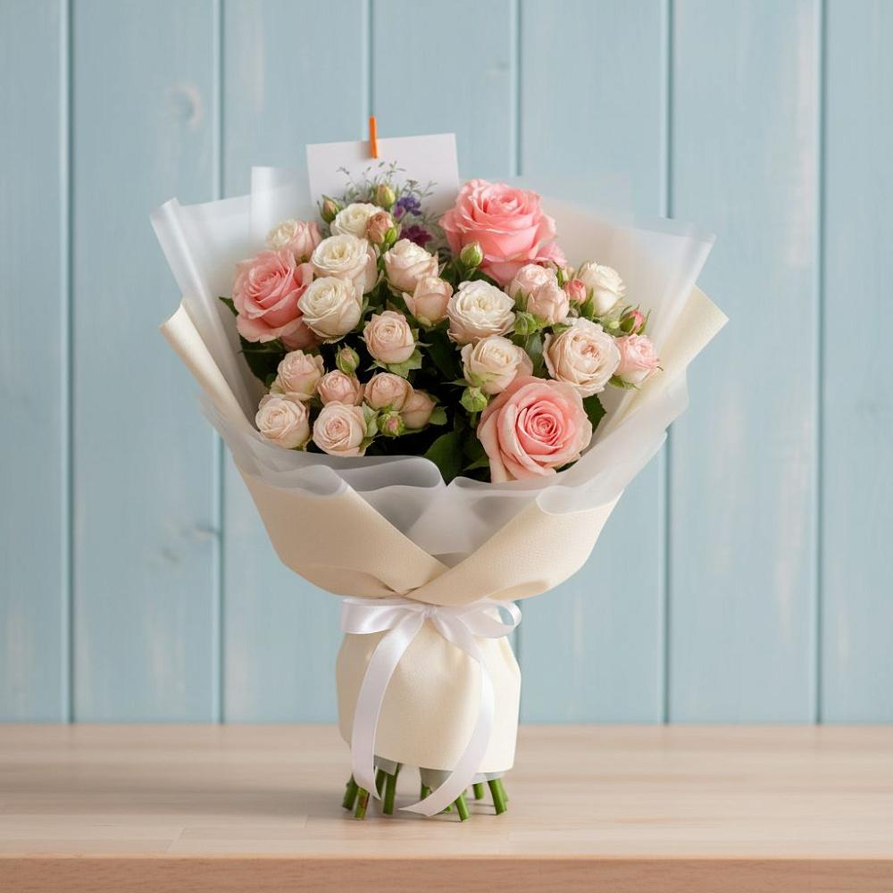 Букет цветов из: Розы в Старой Купавне