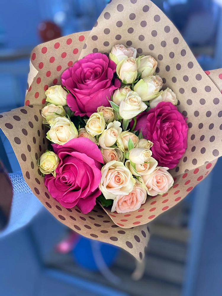 Букет цветов из: Розы в Старой Купавне