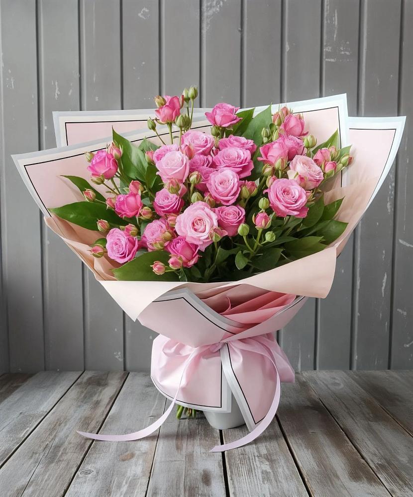 Букет Розовый кустик в Старой Купавне