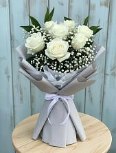 Букет цветов из:  Розы в Старой Купавне