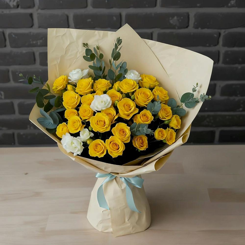 Букет цветов из: Розы в Старой Купавне