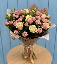 Букет цветов из:  Розы в Старой Купавне
