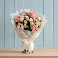 Букет цветов из:  Розы в Старой Купавне