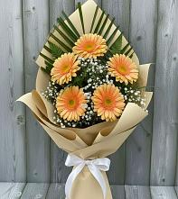 Букет цветов из:  Герберы в Старой Купавне