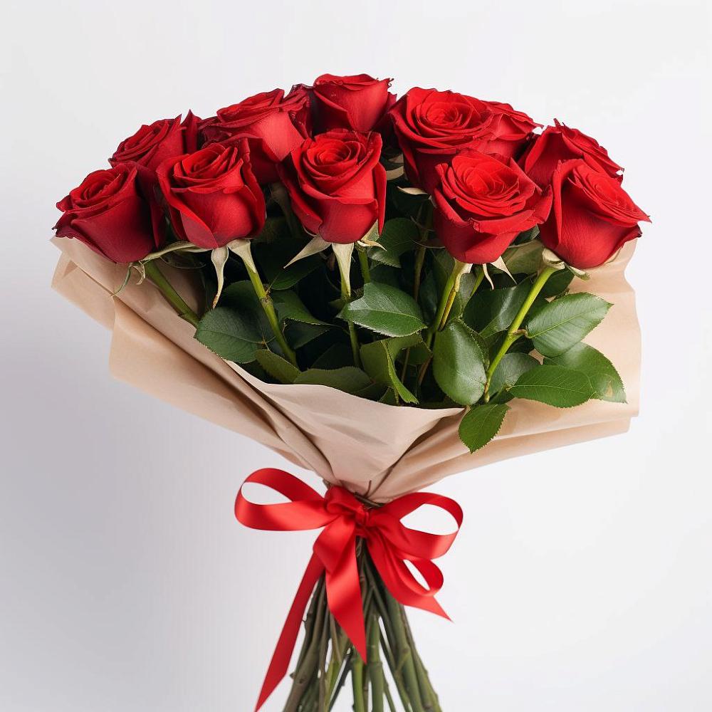 Букет 11 Красных роз Эдлесс Лав в Старой Купавне